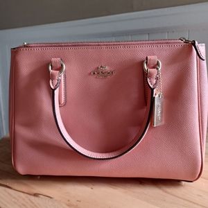 Coral Coach Purse